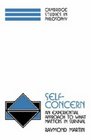 SelfConcern  An Experiential Approach to What Matters in Survival