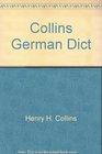 Collins German Dict