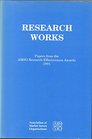 Research Works Papers from the AMSO Research Effectiveness Awards
