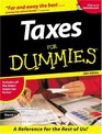 Taxes for Dummies 2001 Edition