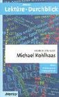 Lekture  Durchblick Kleist Michael Kohlhaas