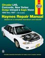 Haynes Repair Manual Chrysler LHS Concorde New Yorker Dodge Intrepid Eagle Vision 19931997 All Models