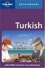Turkish Lonely Planet Phrasebook