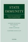 State Immunity Selected Materials and Commentary