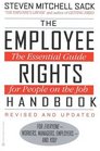 The Employee Rights Handbook  The Essential Guide for People on the Job