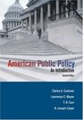 American Public Policy An Introduction