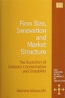 Firm Size Innovation and Market Structure The Evolution of Industry Concentration and Instability