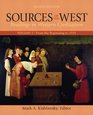 Sources of the West Volume 1 From the Beginning to 1715