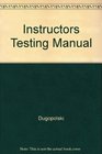 Instructors Testing Manual