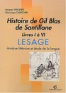 Lesage histoire de gil blas de santillane livres I a VI