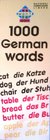 1000 German Words
