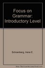 Focus on Grammar  An Introductory Course for Reference and Practice