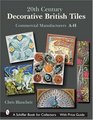 20th Century Decorative British Tiles Commercial Manufacturers AH