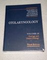 Otolaryngology Otology and NeuroOtology