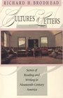 Cultures of Letters  Scenes of Reading and Writing in NineteenthCentury America