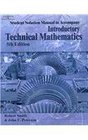 Student Solution Manual to Accompany Introductory Technical Mathematics