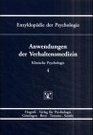 Enzyklopdie der Psychologie Bd4 Anwendungen der Verhaltensmedizin