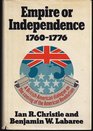 Empire or independence 17601776 A BritishAmerican dialogue on the coming of the American Revolution