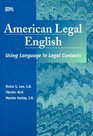 American Legal English  Using Language in Legal Contexts