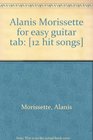 Alanis Morissette for easy guitar tab