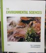 The environmental sciences The changing environment