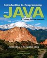 Introduction to Programming with Java A Problem Solving Approach