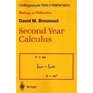 Second Year Calculus From Celestial Mechanics to Special Relativity