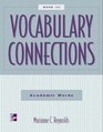 Vocabulary Connections Book III Academic Words