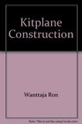 Kitplane construction