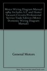 Motor Wiring Diagram Manual 1989 Includes A/C and Heater Vacuum Circuits/Professional Service Trade Edition