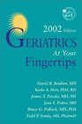 Geriatrics at Your Fingertips 2002