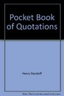 Pocket Book of Quotations