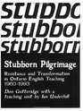 Stubborn Pilgrimage Resistance and Transformation on Ontario English Teaching 19601993