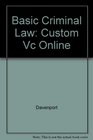 Basic Criminal Law Custom Vc Online