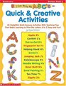 I Can Write My ABC's Quick  Creative Activities
