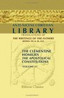 AnteNicene Christian Library Translations of the Writings of the Fathers down to AD 325 Volume 17 The Clementine Homilies The Apostolical constitutions