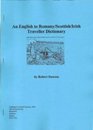 An English to Romany/Scottish/Irish Traveller Dictionary