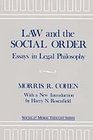 Law and the Social Order Essays in Legal Philosophy