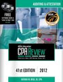 Bisk CPA Review Auditing  Attestation 41st Edition 2012