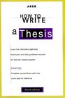 How to Write Thesis