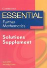 Essential Further Mathematics Third Edition Solutions Supplement