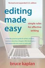 Editing Made Easy Simple Rules for Effective Writing