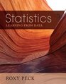 Preliminary Edition of Statistics Learning from Data
