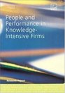 People and Performance in KnowledgeIntensive Firms A Comparison of Six Research and Technology Organisations