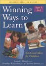 Winning Ways to Learn  Ages 3 4  5