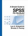 A Simple Guide to SPSS for Windows for Version 120