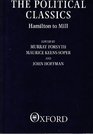 The Political Classics Hamilton to Mill