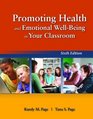 Promoting Health And Emotional WellBeing In Your Classroom