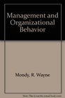 Management and Organizational Behavior