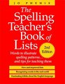 The Spelling Teacher's Book of Lists